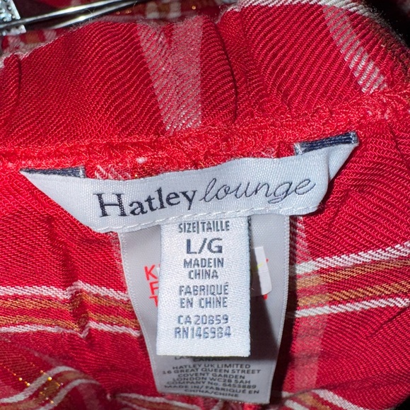 Hatley Lounge NWT Plaid Pajama Pants - Picture 6 of 6